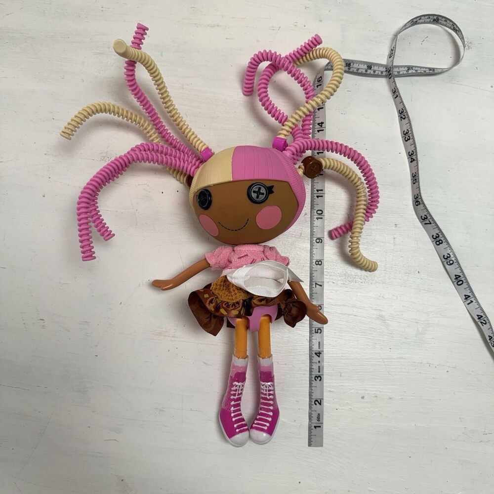 Lalaloopsy Silly Hair Doll Scoops Waffle Cone 12" Full Size Ice Cream MGA Toy - Picture 12 of 12